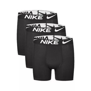Nike Boys' 3 Pack Logo Boxer Briefs - Black M